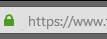 https browser address bar
